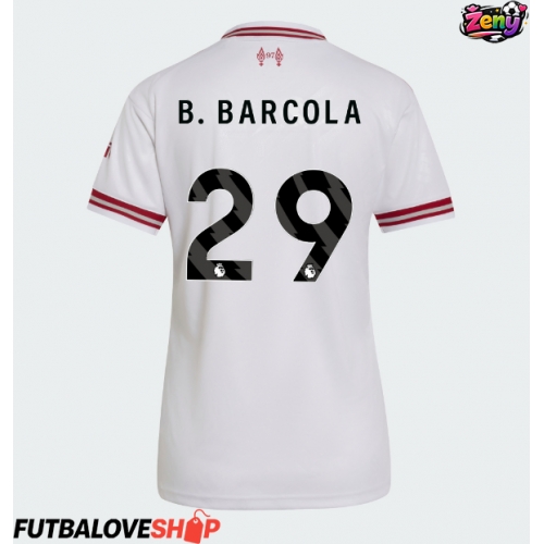 Dres Liverpool Bradley Barcola #29 Preč pre Ženy 2026-27 Krátky Rukáv